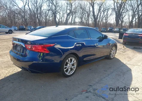 2016 Nissan Maxima 3.5 Sl z USA, uszkodzony, nr VIN 1N4AA6AP0GC432716
